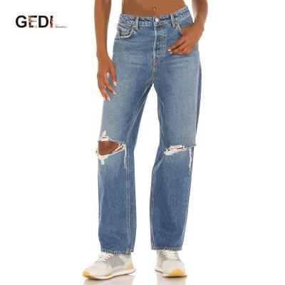 China Wholesale bulk Americanos de mujer de jeans marcas de jeans new fashion breathable design for sale