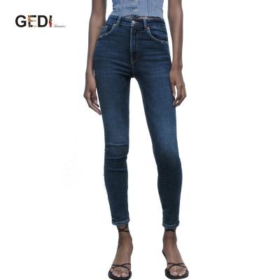 China Highwaist QUICK DRY stylish jeans fashion chicas en de sexis perempuan jeans for sale