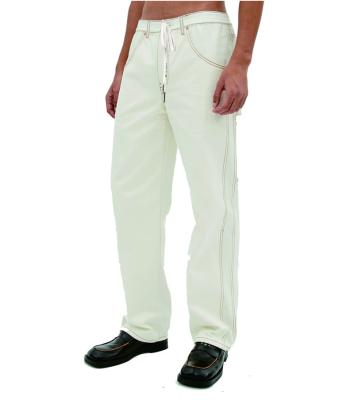 China QUICK DRY cheap white denim cargo jeans slim fit men,mens pants jeans for sale