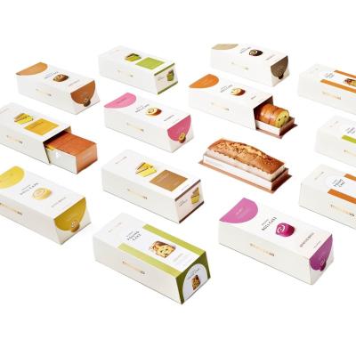 China Recycled Materials Wholesale Hamburger Chocolate Food Grade Packaging Paper Box Custom Printing CMYK Customized Logo Item Industrial Packing Color for sale