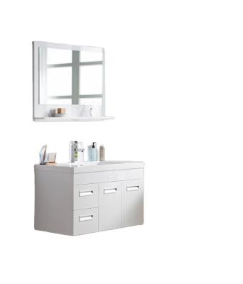 China Eco - Friendly Wall Hung Modern Bathroom Vanity for sale