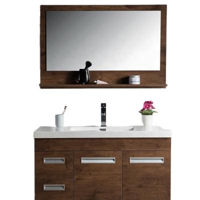 China Eco-Friendly Hot Sale Melamine Wall Hung Bathroom Vanity for sale