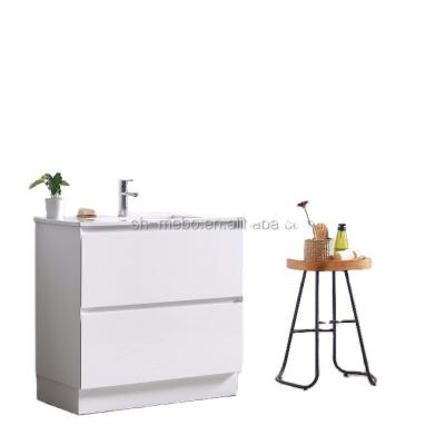 China Eco - Friendly Modern Bathroom Vanity / MDF Bathroom Vanity for sale