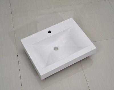 China Viable Artificial Resin Stone Basin for sale