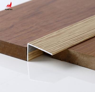 China Wood Effect Factory Price Factory Price Tiles Floor Trim Transition Aluminum Metal Strips for sale