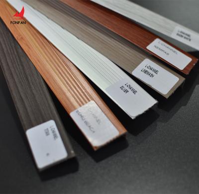 China Modern Finish Wood Stair Nosing Edge Trim For Decorative Floor Laminate Carpet Foshan Strips Wholesaler Supplier for sale