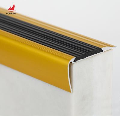 China Modern Long Riser Anti Slip Stair Nosing For Laminate / Carpet / Wood Professional Supplier In China for sale