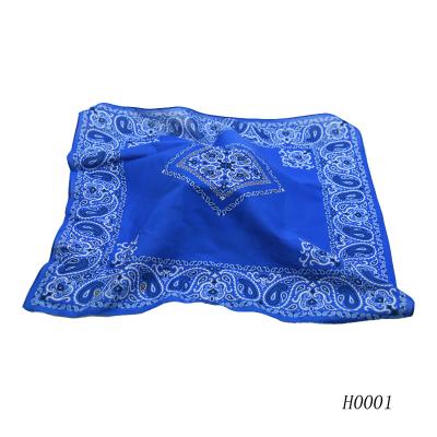 China Hot Sale Paisley Ready To Ship Designs 100% Brand New Bandanas Cotton Paisley Print Head Wrap Scarf Wristband for sale