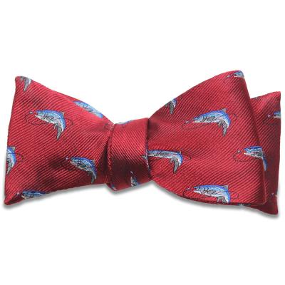 China 100% Premium Jacquard Fish Jacquard Mens Fancy Animal Woven Design SILK WOVEN Fancy Animals JACQUARD Bow Tie Self Tie Bow Tie for sale