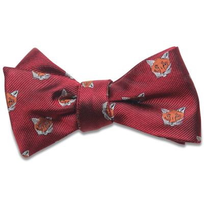 China JACQUARD 100% SILK JACQUARD WOVEN Jacquard Woven High Picks Self Tie Novelty Funny Animal Bow Ties For Men for sale