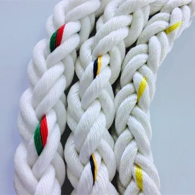 China PP Convenience Nylon Double Braided Yacht Ropes Twist Boat Mooring Spectra Rope For Marine for sale