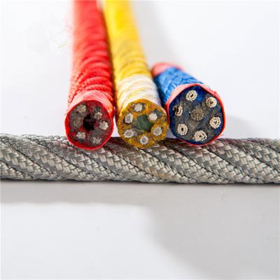 China Polyester & Stainless Steel Wire 16mm / 18mm Outdoor Playground Soft Playground Equipment PP Combination Wire Rope for sale