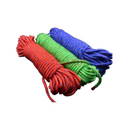 China EL-CM1001 Braided Colorful Nylon Dynamic Climbing Rope for sale