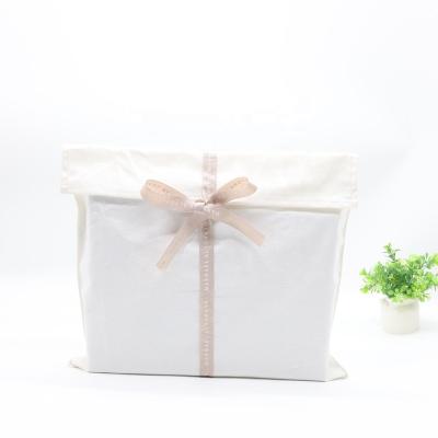 China Factory Direct Security Canvas Envelope Muslin Cotton Dust Bag 40*35cm Custom Tote Bag Envelope For Shoes for sale