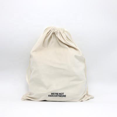 China Wholesale Beige Eco Velvet Drawstring Pouch Customized Logo Large Drawstring Gift Bags for sale