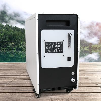 China Peru India hospital and homecare oxygen concentrator 15 LPM 96% high flow mobile medical use 20 liter oxygen concentrator with inbuilt nebulization for sale