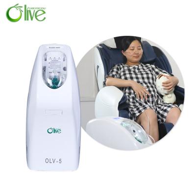 China Olive 5l 8l 10l 96% High Purity Oxygen Concentrator Machine Hosptical Stationary Medicinal Cheap Oxygen Concentrator 7l OLV- 5(1) for sale