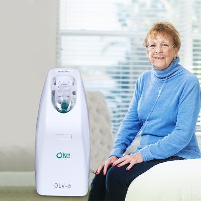 China Big Hot Sale 93% Purity 5l 8l 10l Protable Oxygen Concentrator 1-10ltr Cheap Adjustable Supply 24 Hours With Built-in Nebulization OLV-51 for sale