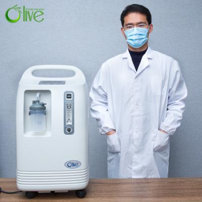 China High Concentration 5L Hot Air Hospital Oxygen Concentrator 10l Generator Manufacturer 110/220v Hospital Equipment for sale