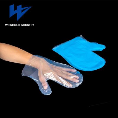 China Food Preparing No Finger xtreme Blue Nitriles Industrial Disposable Gloves For Home Kitchen for sale