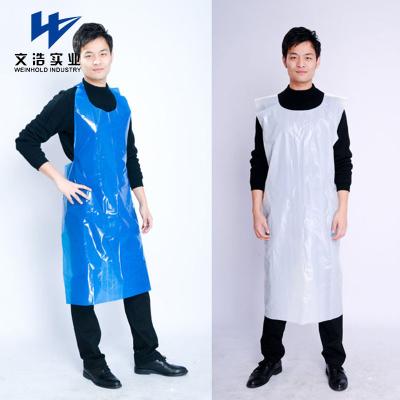 China PVC Clear Plastic Apron Different Types Of Waterfroop Apron for sale