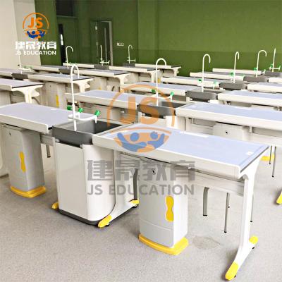 China Modern University Lab Biological Tables And Chair Lab Equipment Wooden Office Furniture for sale