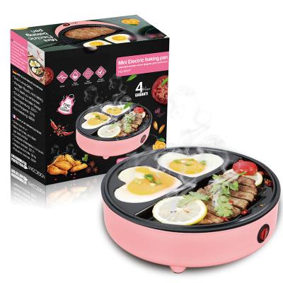 China Easily Cleaned Non-Stick BBQ Frying Pan Electric Grill HG-501 Multifunctional Home Sandwich Maker 3 in 1 Breakfast Maker for sale