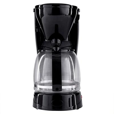 China CE Hotel 1.5L Automatic Electric Drip Coffee Maker Hot Water Glass Filter Coffee Personal Home Tea Machine for sale