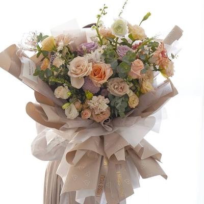 China Hot Selling Waterproof Art Wedding Paper Bouquet Wrapping Flower Gift Wrapping Paper Florist for Gifts for sale