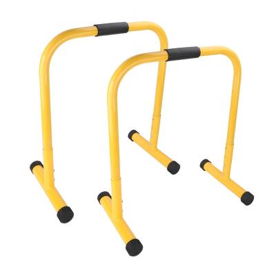 China Home Use Fitness Equipment Steel Indoor Parallel Dip Bars Gymnastics Parallel Bars For Sale Gym Pull Up Bar Dip Station for sale