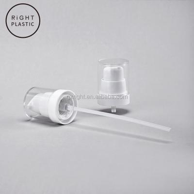 China Non Refillable White Black Plastic PP Lotion Spray Pump For Wholesale for sale