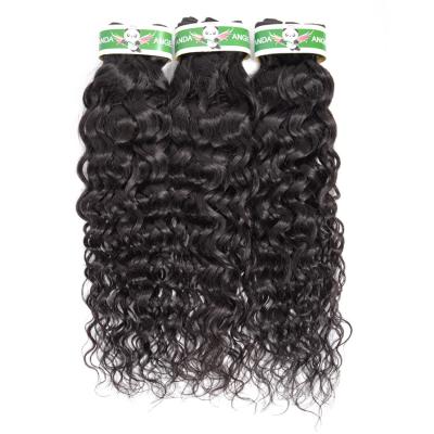 China Wholesale 10a Malaysian Water Wave Cuticle Aligned Wet Weft YesWigs Water Wave Hair Wet Curly Extension Double Bundle Hair Wet And Wavy for sale