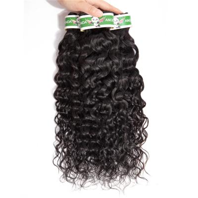 China Wholesale Double Mink Brazilian Cuticle Aligned Hair 9a Bundle Hair Extension Water Wave Water Wave YesWigs Water Weave Extension for sale