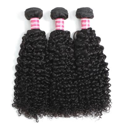 China Factory Sale Indian Curly Long Curly Hair Unprocessed Kinky Curly Cuticle Lined Curly Hair Double Curly Bundle Weft Extensions for sale