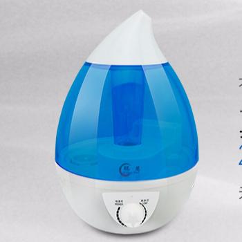 China Color Changing Cool Aromatherapy Diffuser LED Light Water Drop Ultrasonic Mist Air Humidifier for sale