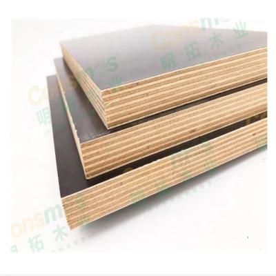 China Consmos WBP Industrial Glue Shuttering Film Faced Plywood Waterproof Film Faced Plywood Construction for sale