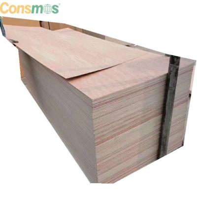 China Construction factory sell cheap 3.2mm 4mm okume plywood for construction for sale