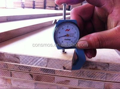 China Pine Consmos Veneer Block Board(blockboard)/Laminated Wood Panels for sale