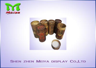 China Damp proof art paper custom cardboard displays tube boxes for tea for sale