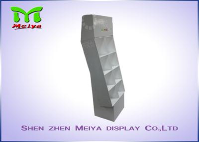 China White Custom cardboard displays for magazine, cardboard book display stand for sale