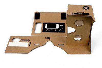 China High - definition Screens Virtual Reality Cardboard Box For TV And Movie for sale