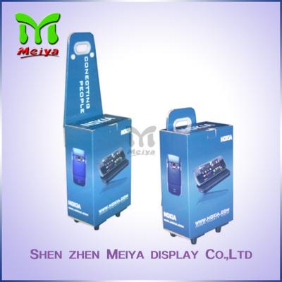 China 2 Rolls Cardboard Trolley Case With Handle For Fair  Supermarkets And Chain stores for sale