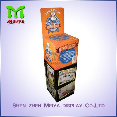 China Unique Cardboard box handle Trolley For Exhibition Gift  , Shopping Trolley Box for sale