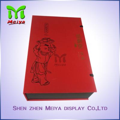 China Recyclable Tea Gift Boxes With Plastic Tray And Clasp , food gift boxes packaging for sale