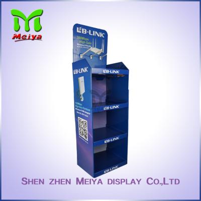 China Floor Advertising Display Stands for Sport Products , Cardboard Sunglasses Display Stand for sale