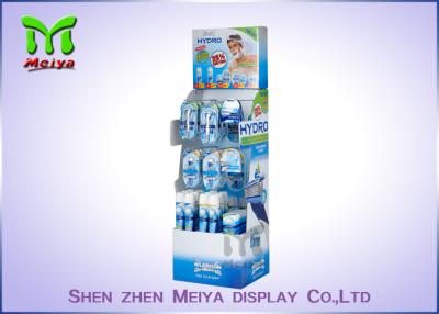 China Herbs Product Floor Cardboard Product Display Stand For Tea , Market Tea Oil for sale