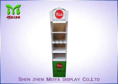 China FSDU Cardboard Retail Display Stands , Cardboard Beverage Display Stand for sale