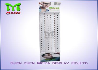 China Retail Store Custom Advertising OEM Cardboard Floor Displays Standing for Eyeglasses for sale