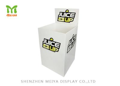 China Paper Material Cardboard Display bins Floor for Grocery Store for sale