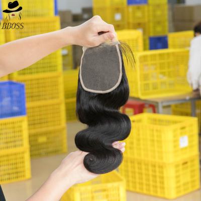 China New 12a 5*5 Body Wave Cheap Lace Closure Hair Raw Indian Hair Lace Closure, Hair Extensions With Closure, Brazilian Hair With Closure for sale